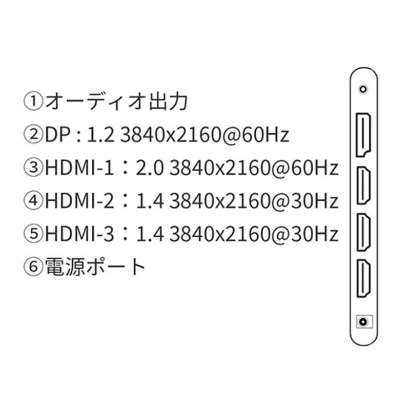 JAPANNEXT JAPANNEXT PCモニター [32型 /4K(3840×2160） /ワイド] JN-IPS3201UHDR JN-IPS3201UHDR