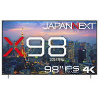 JAPANNEXT PCモニター IPS/1年保証 [98型 /4K(3840×2160