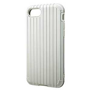 坂本ラヂヲ iPhone 7用 GRAMAS COLORS Rib Hybrid case ホワイト ＣＨＣ４３６ＷＨ
