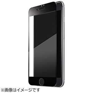 坂本ラヂヲ iPhone 7 Plus用 GRAMAS Protection Full Cover Glass ブラック ＧＬ－１３６ＰＢＫ　ブラック