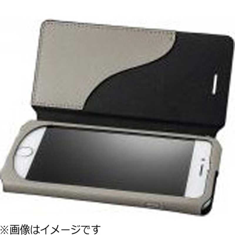 坂本ラヂヲ 坂本ラヂヲ iPhone 7 Plus用 手帳型レザーケース GRAMAS FEMME Sac Bag Type Leather Case グレー FLC296PGY FLC296PGY