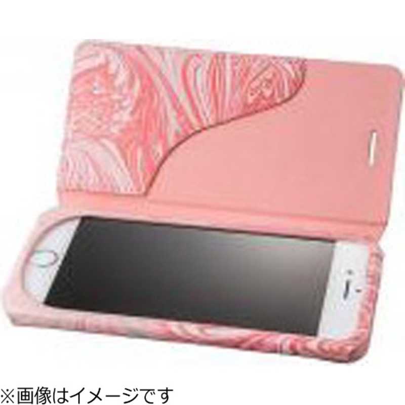 坂本ラヂヲ 坂本ラヂヲ iPhone 7用 手帳型レザーケース GRAMAS FEMME Mab Flap Leather Case ピンク ＦＬＣ２１０６ＰＫ　（ピンク） ＦＬＣ２１０６ＰＫ　（ピンク）