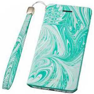 ܥ¥ iPhone 7 Plus Ģ쥶 GRAMAS FEMME Mab Flap Leather Case ֥롼 FLC2116PBL