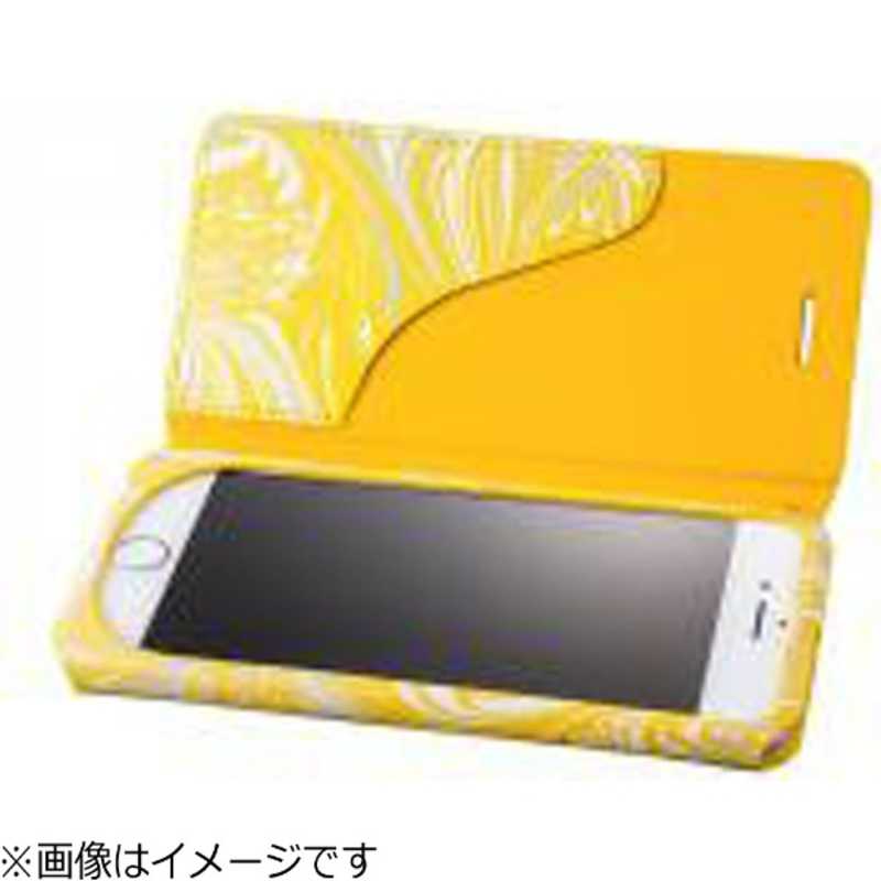 坂本ラヂヲ 坂本ラヂヲ iPhone 7 Plus用 手帳型レザーケース GRAMAS FEMME Mab Flap Leather Case イエロー FLC2116PYL FLC2116PYL