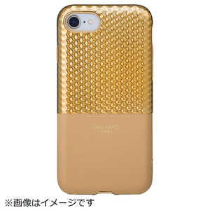 坂本ラヂヲ iPhone 8 / 7用 Hex Hybrid Case ＦＬＣ２００７ＧＬ　Ｇｏｌｄ