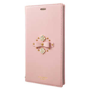 坂本ラヂヲ iPhone XR 6.1 Sweet PU Leather Book FLC62518PNK(ピン