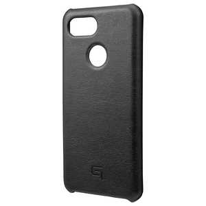 ܥ¥ Italian Genuine Leather Shell Case for Pixel 3 Black GSC-72918BLK