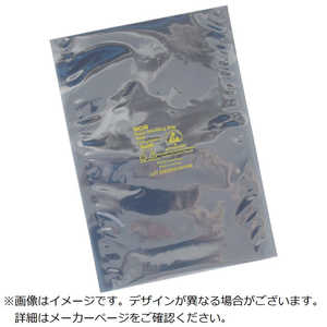 DESCO SCS 静電気シールドバッグ フラットタイプ 381X457mm 100枚入り 1001518