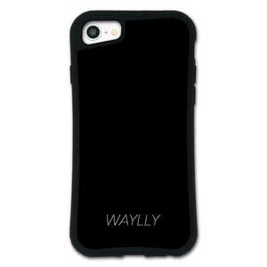 ケースオクロック iPhone6/6s/7/8 WAYLLY-MK セット ドレッサー スモールロゴ ブラック mksl-set-678-blk