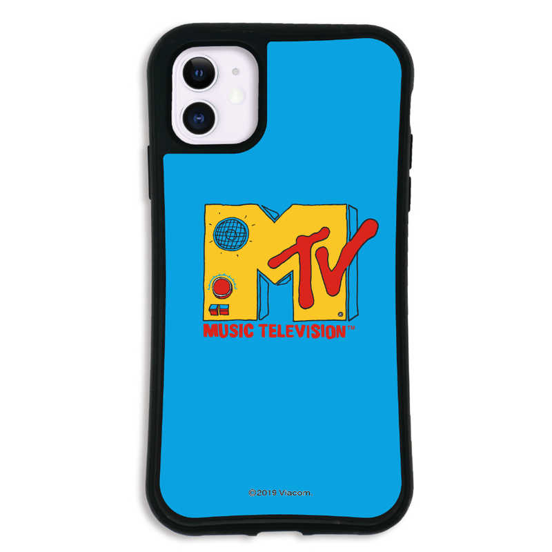 ケースオクロック ケースオクロック iPhone11 WAYLLY-MK × MTVオリジナル セット ドレッサー MTV ロゴ ブルー mkmtvo-set-11-bl mkmtvo-set-11-bl