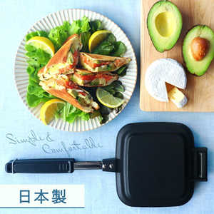IWANO ユニバーサル物産 (イワノ) ホットサンドメーカーFT ブラック AWKS IWANO ユニバーサル物産 (イワノ) ホットサンドメーカーFT ブラック AWKS