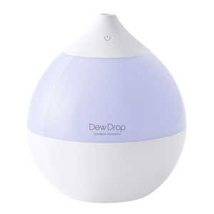 スリーアップ 充電式コードレス加湿器 Dee Drop(デュードロップ) 超音波式 HR-T2018-WH ホワイト