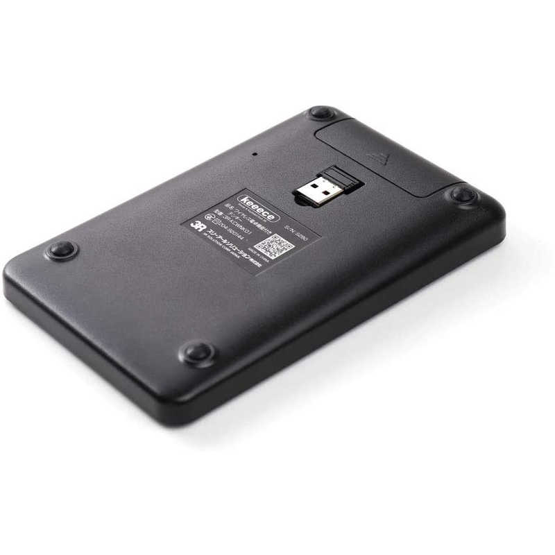 スリーアールソリューション スリーアールソリューション ワイヤレス電卓機能付きテンキー ブラック 3R-KCWNK01 3R-KCWNK01