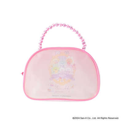 レイス 241012 すみっコぐらし おでかけメイクバッグ ピンク の通販