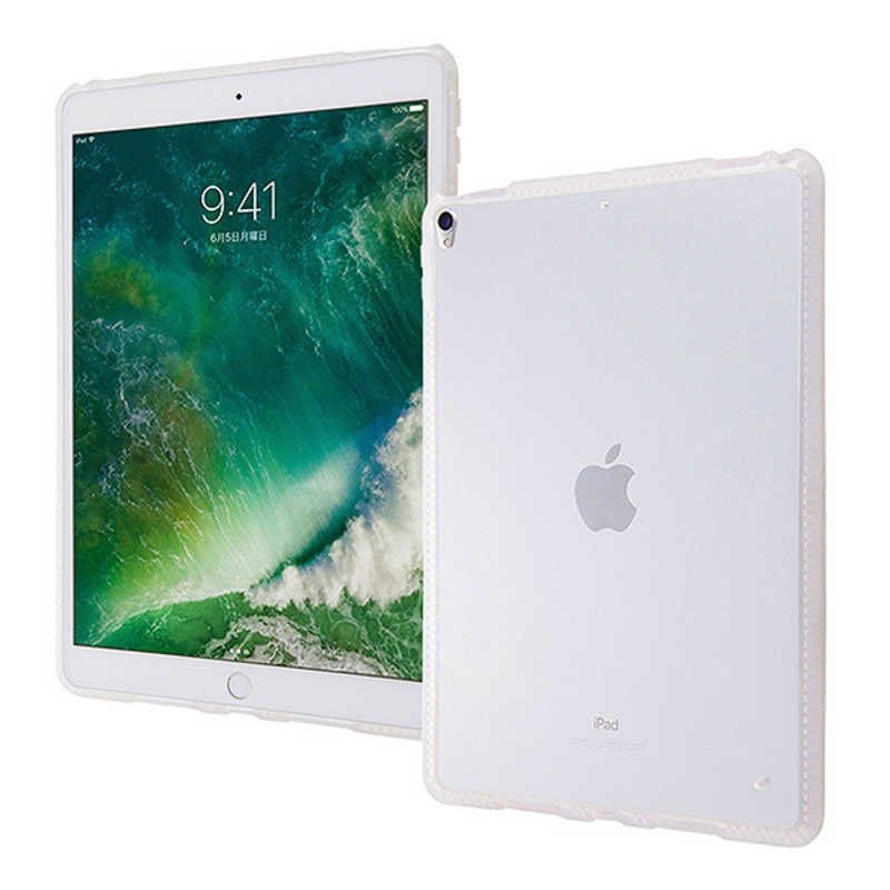 INGREM INGREM 10.5インチ iPad Air(第3世代)･iPad Pro用 ハイブリッドケース 耐衝撃 クリア IN-PA9CC7/C IN-PA9CC7/C