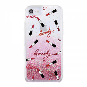 INGREM iPhone SE 第3世代/第2世代/8/7専用 グリッターケース ラメ Bambina vivace Beauty ピンク IJ-P76LG1P/BV032