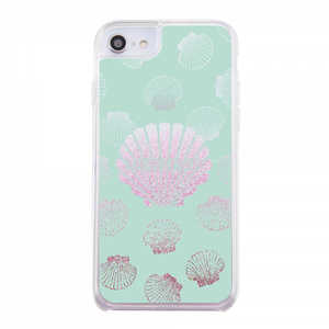 INGREM iPhone SE 第2世代 / 8/ 7 グリッターケース ラメ Bambina vivace MERMAID ピンク IJ-P76LG1P/BV035