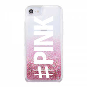 INGREM iPhone SE 第2世代 / 8/ 7 グリッターケース ラメ Bambina vivace ピンク1 ピンク IJ-P76LG1P/BV037