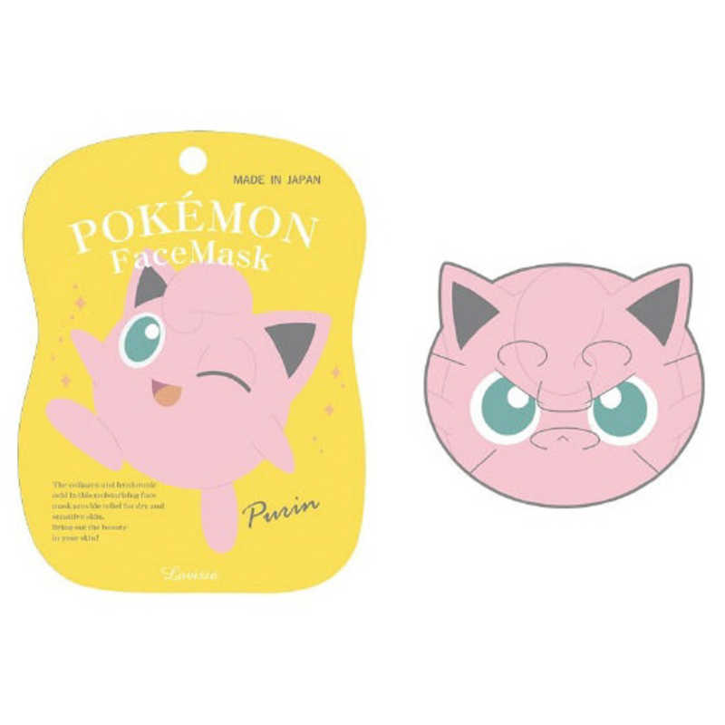 モノセンス Pokemon 正規逆輸入品 ポケモン フェイスマスク プリン ポケモンフェイスマスクプリン 美容パック