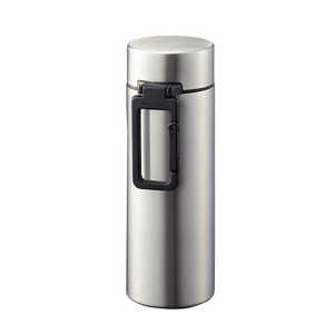 トレードワークス MOTTERU モッテル カラビナハンドルサーモボトル 250ml 005.シルバー MO3004 トレードワークス MOTTERU モッテル カラビナハンドルサーモボトル 250ml 005.シルバー MO3004