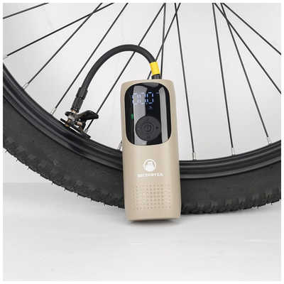 BICYCOVER らくらく電動空気入れ サンドベージュ BC-AP-S の通販