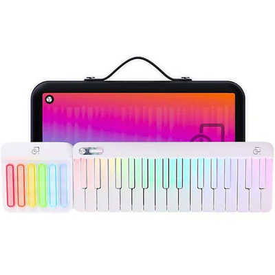 POPUMUSIC スマートポータブルピアノ POPUPIANO WHT WITH BAG (BAG付