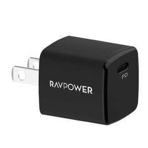 RAVPOWER RAVPower 20W USB-C 急速充電器 ブラック RP-PC149