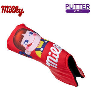 ホクシン交易 不二家ヘッドカバー ミルキー レッド OHC0089 ホクシン交易 不二家ヘッドカバー ミルキー レッド OHC0089