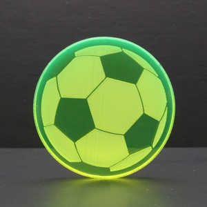 ホクシン交易 オリジナルゴルフマーカー サッカー グリーン MK0439