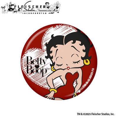 ホクシン交易 ベティーブープアクリルマーカー ハート レッド MK0507