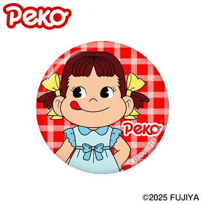 ペコちゃん　 ホクシン交易 不二家アクリルマーカー ペコちゃん チェック レッド