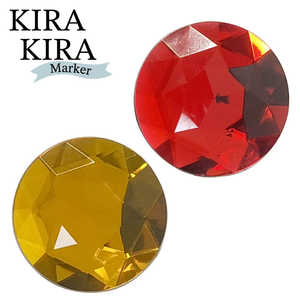 ホクシン交易 KIRAKIRAマーカー オレンジレッド MK0526