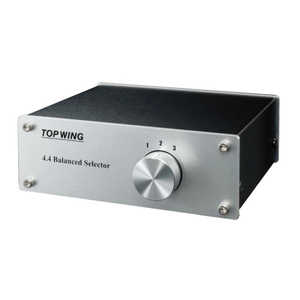 TOPWING 4.4mmバランスラインセレクター 4.4to4.4-Balanced-Line-Slector TWCSG-LS44BA TOPWING 4.4mmバランスラインセレクター 4.4to4.4-Balanced-Line-Slector TWCSG-LS44BA