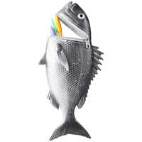 ウイングクラウン 鯛ペンケース クロダイ 黒鯛 ミニポーチ 魚