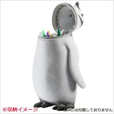 PING 小物 ペン立て ウイングクラウン ペンギンポーチ ぺんぎんの小物入れ ペン立て
