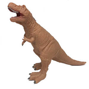ウイングクラウン ティラノサウルスミニポーチ ブラウン 恐竜の小物入れ 恐竜ポーチ WI65232