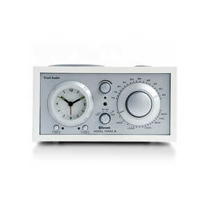 TIVOLIAUDIO Model Three BTAM/ 磻FM/ Bluetooth åե饸ԡ Bluetoothб Silver-White M3USB-0140-JP