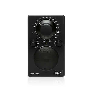 TIVOLIAUDIO Bluetooth ポータブルラジオスピーカー PAL Bluetoothブラック PALBT9495JP ［防滴 /Bluetooth対応］ PALBT-9495-JP
