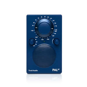 TIVOLIAUDIO Bluetooth ポータブルラジオスピーカー PAL Bluetoothブルー PALBT9496JP ［防滴 /Bluetooth対応］ PALBT-9496-JP