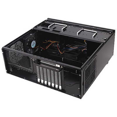 【BDドライブ付】大型PCケース SilverStone GD07B Pioneer製BD搭載 SILVERSTONE PCケース GD07 ブラック SST-GD07B の通販 - カテゴリ