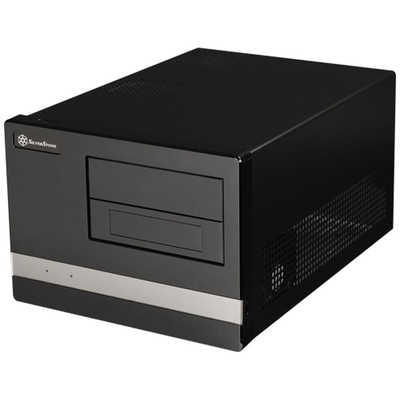 SILVERSTONE PCケース SG02-F ブラック SST-SG02B-F-USB3.0 の