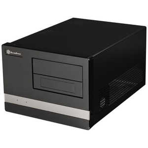 SILVERSTONE PCケース SG02-F ブラック SST-SG02B-F-USB3.0