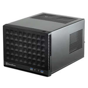 SILVERSTONE PCケース SG13 ブラック SST-SG13B