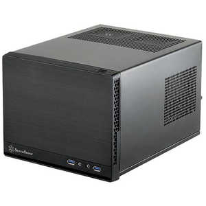 SILVERSTONE PCケース SG13 ブラック SSTSG13BQ