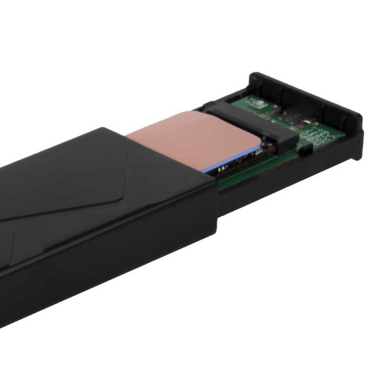 SILVERSTONE SILVERSTONE M.2 SSD 外付けケース 10Gbps USB Type-C 3.2 Gen2 NVMe/SATA 対応 SST-RVS03 SST-RVS03