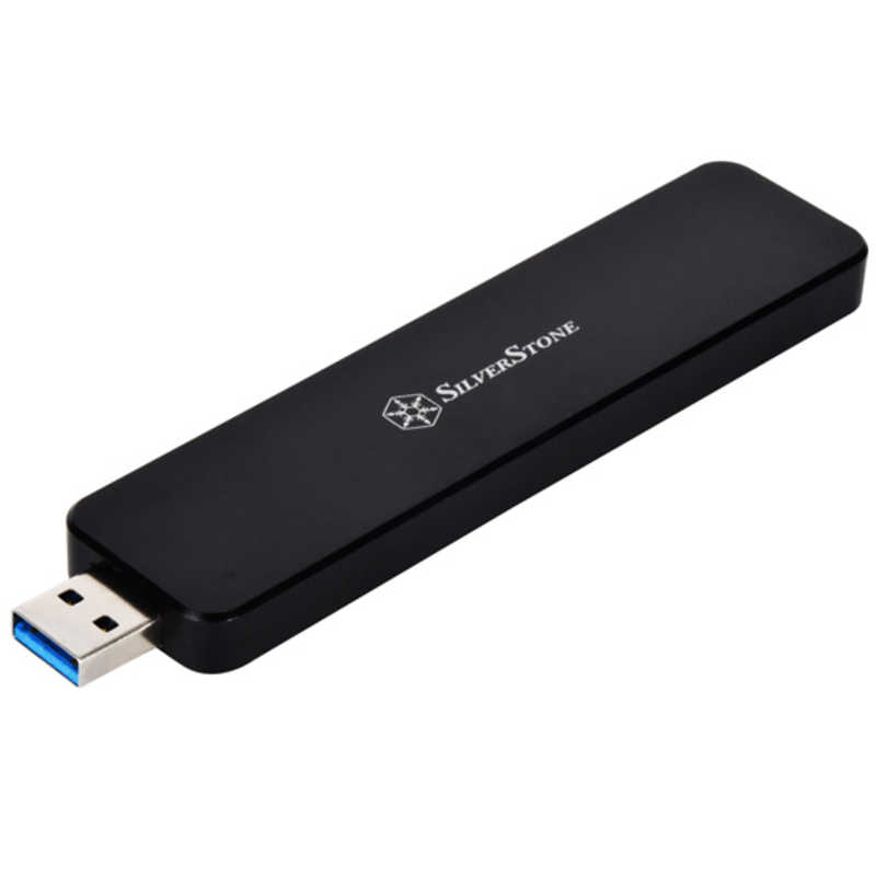 SILVERSTONE SILVERSTONE SST-MS09B M.2 SSD アルミニウムケｰス SSTMS09B SSTMS09B