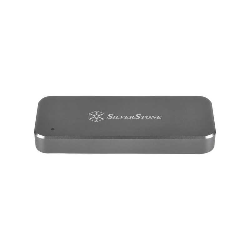 SILVERSTONE SILVERSTONE SSDケース USB-A接続 チャコールグレー SST-MS09C-MINI SST-MS09C-MINI