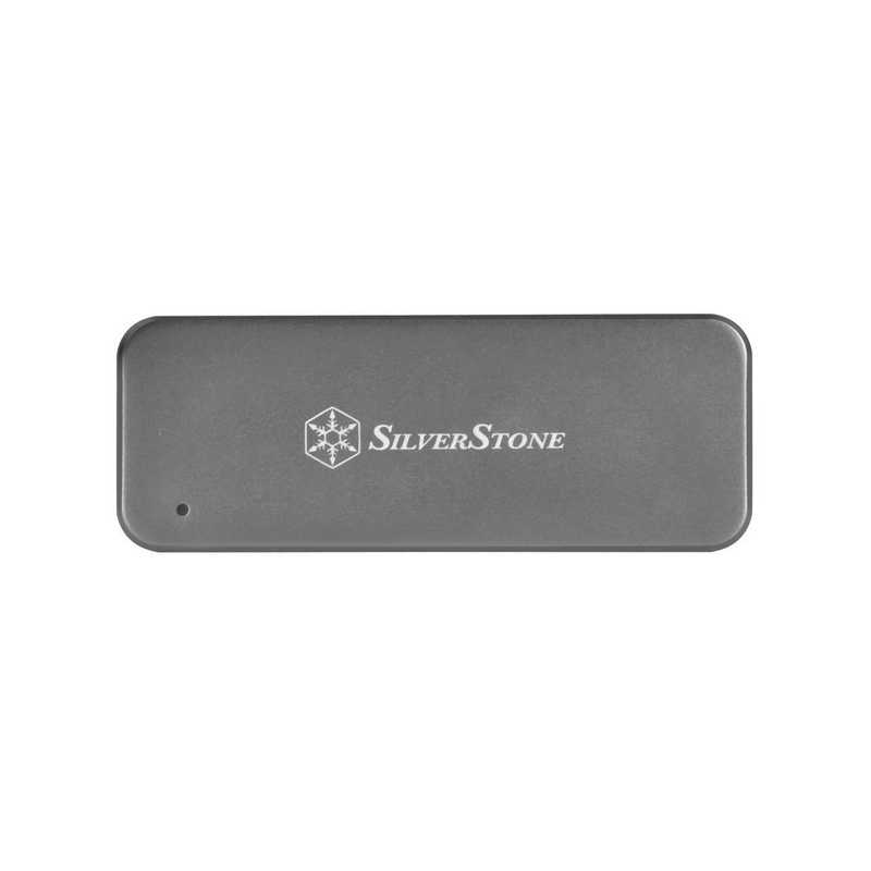 SILVERSTONE SILVERSTONE SSDケース USB-A接続 チャコールグレー SST-MS09C-MINI SST-MS09C-MINI