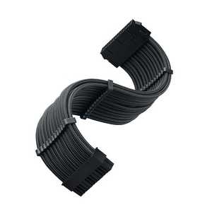 SILVERSTONE 1 x 24 ピン ATX 電源ケーブル SST-PP07E-MBB SILVERSTONE 1 x 24 ピン ATX 電源ケーブル SST-PP07E-MBB