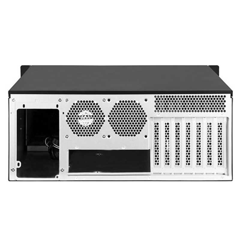 爆買い！ SILVERSTONE PCケ－ス RM42-502 ブラック SSTRM42502